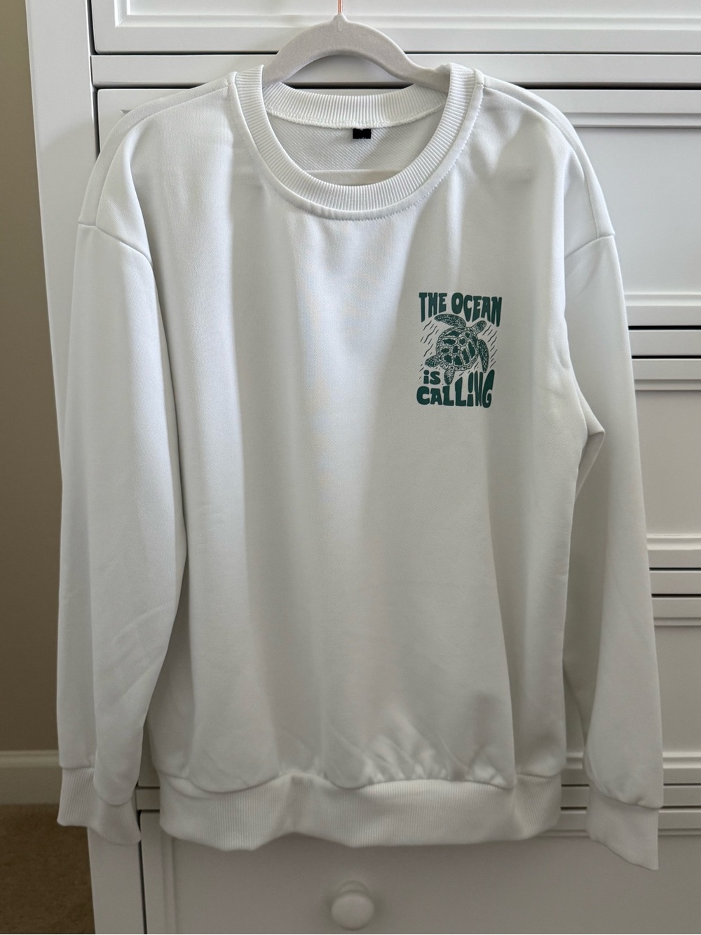 Beach Theme Crew Sweatshirt (12Y)